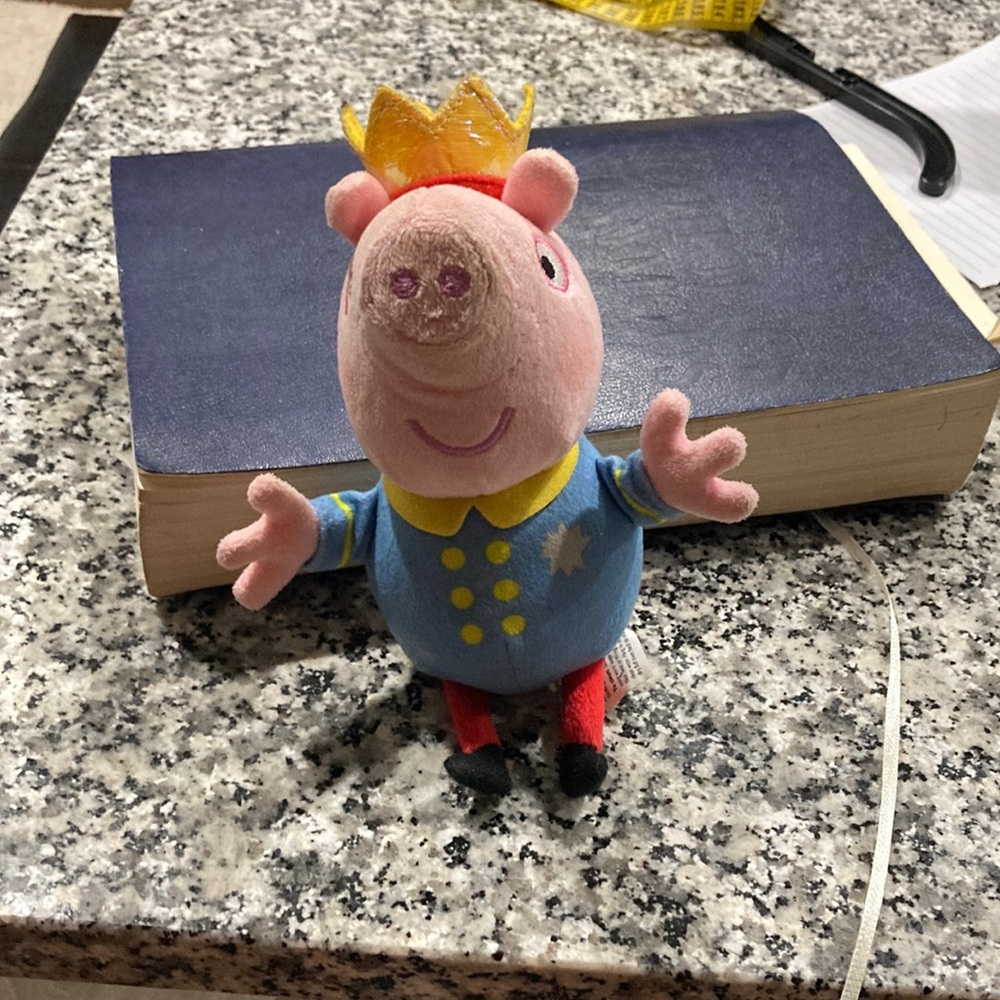 Prince George from Peppa Pig 7” Stuffed Toy